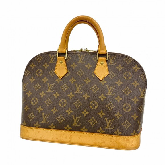 LOUIS VUITTON Authentic Brown Monogram Alma Bag